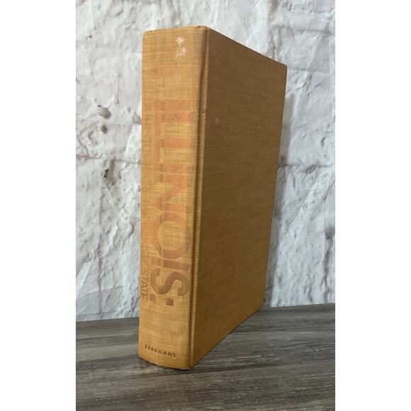 1972 Illinois : A History of the Prairie State Hardcover Robert P. Howard - Picture 1 of 6